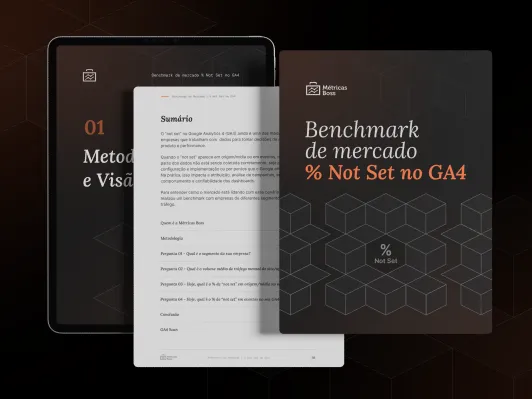Benchmark de Mercado - % Not Set no GA4